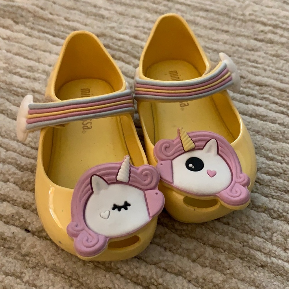 Cutest Mini Melissa Unicorn Shoes